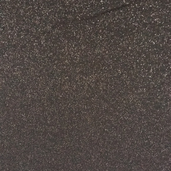 Black sparkly ruffle top - Picture 6 of 7